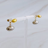 Pendientes colgantes de mini frijoles