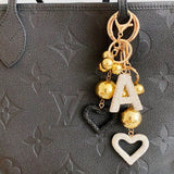 Porte-clés initial It Girl Glam