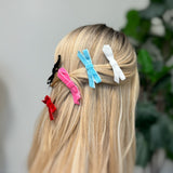 Adorable pince à cheveux avec nœud en velours, lot de 5