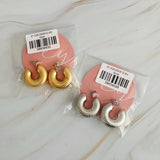 Boucles d'oreilles créoles pour tout le corps en plis
