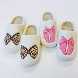 Pantuflas cómodas con lazo Emily