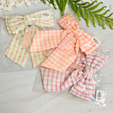 Satin Precious Double Bow Hair Clip