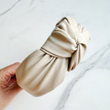 Bandeau mieux noué en cuir