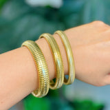 Brazalete suave Golden Spring