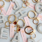 Porte-clés initial It Girl Glam