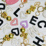 Porte-clés initial It Girl Glam