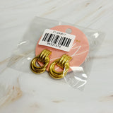 Pendientes Aldaba Dorada