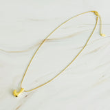 Collier initial lettre ballon