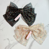 Pinza para el pelo con lazo Shimmer Lover