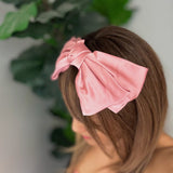 Bandeau couronne avec nœud en satin