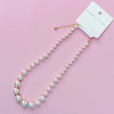 Collar de perlas glamurosas graduadas