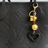 Llavero con adorno de corazón Glam de It Girl