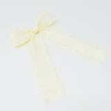Love Game Frill Bow Hair Clip