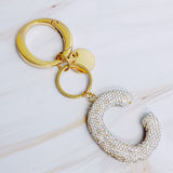 Porte-clés initial It Girl Glam