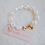 Golden-Bow-Pearls-Stretch-Bracelet-2