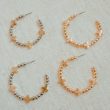 Golden-Crosses-Beaded-Hoop-Earrings