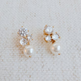 Golden-Sparkle-Pearl-Drop-Earrings