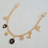 Heart Boot Bow Multi Charm Bag Charm