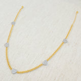 Heartful Rhythm Chain Necklace