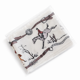 Packaged product with hunting-themed design on a white background