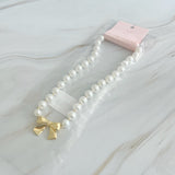 Collier Noeud Et Perles