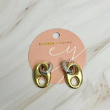 Glam Horse Bit Drop Earrings