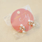 Jeweled Grapes Pearl Earrings