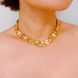 Collar vinculado a mariposa vintage