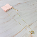 Cushion Cut Bezel Diamond Necklace