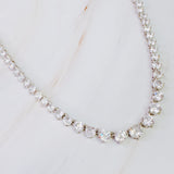 Royal Graduated Tennis Necklace