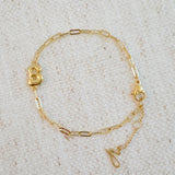 Mini Balloon Initial Bracelet