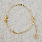 Mini Balloon Initial Bracelet