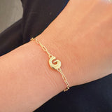 Mini Balloon Initial Bracelet