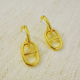 Bit Of Gold Dangle Earrings