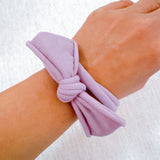 Jersey-Bow-Hair-Ties-Set-Of-2-lilac-on-hand