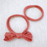 Jersey-Bow-Hair-Ties-Set-Of-2-pink