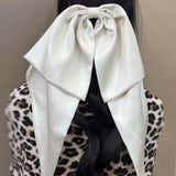 Mighty Bow Bride Hair Clip