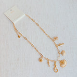 Sea Side Multi Charm Necklace