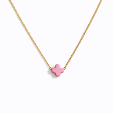 Minimalist cross necklace featuring a small polished cross pendant on a delicate chain. The So Very Blessed Cross Necklace offers a timeless and meaningful design, perfect for everyday wear or thoughtful gifting.