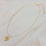 Stars Throw Heart Necklace