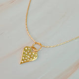 Stars Throw Heart Necklace