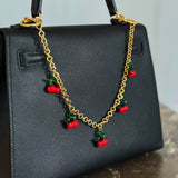 Sweet Cherry Drops Bag Charm