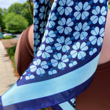Trèfle à quatre pétales Foulard