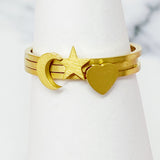 Anillo apilable de figura pequeña