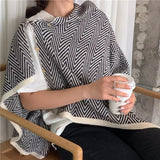 Poncho de lujo junto al río