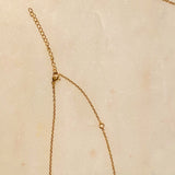 Art Deco Initial Necklace