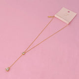 Collar con gota de brillo superior