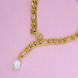 Bracelet de perles à maillons cubains
