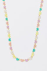 Collar Mariposas Eslabonadas