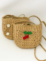 Bolso bandolera de paja Juicy Bloom